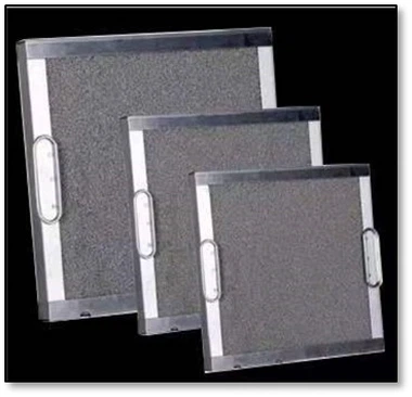 পরিস্রাবণ জন্য ধাতু ফেনা