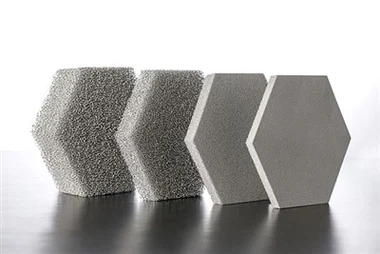 শব্দ শোষণের জন্য ছিদ্রযুক্ত উপাদান